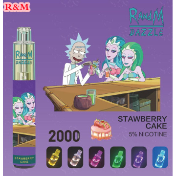 Wholesale E Cigarette 2000 Puff Disposable Vape Pen