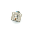 4 Hole Flange N Female Solder Connector