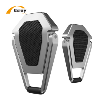 Portable Foldable Aluminum Laptop Stand with Shield Shape Design