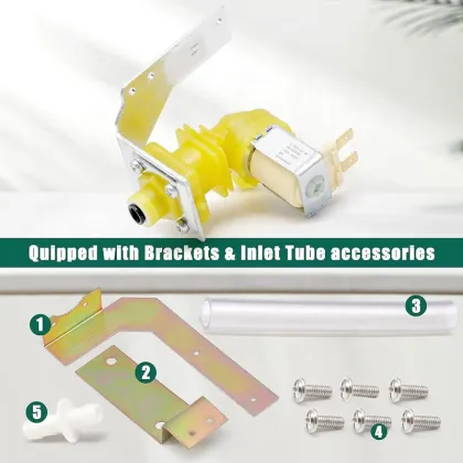 Ice Machine Water Inlet Valve 000009120 000008487 IH9120 - Compatible with Manitowoc Ice Machines