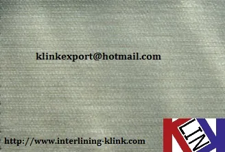 Weft Insert Interlining Suits Accessories