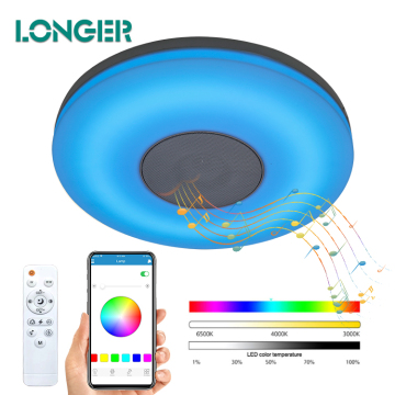 Modern Waterproof RGB 48W LED Ceiling Light for Home Living Room