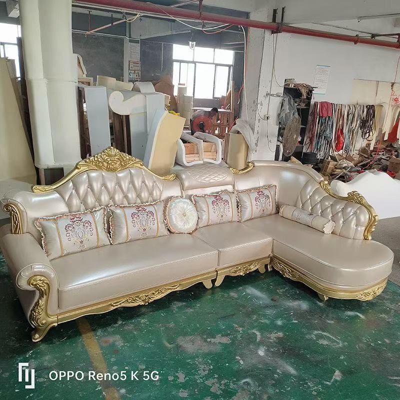 Luxury European-Style Sofa with Classic Design