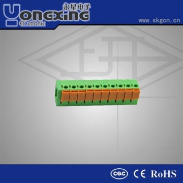 Hot sale 5.08mm 16Amp 300V AC Euro Type PCB Cage clamp screw4 way terminal blocks