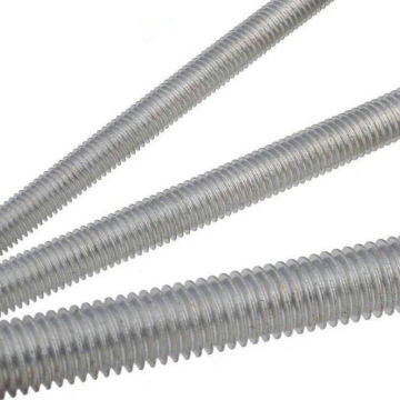 Galvanized Grade 2 5 3/8\" Male Female 8mm Threaded Rod - 8mm Length