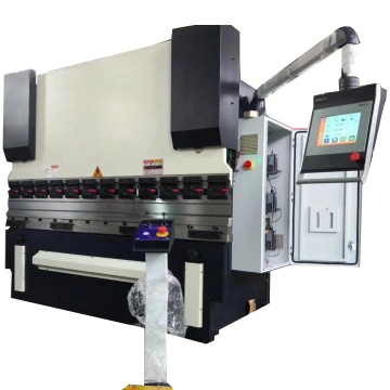 CNC Sheet Metal Bending Machine WC67K 125T/2500 6+1 Axis Hydraulic Press Brake