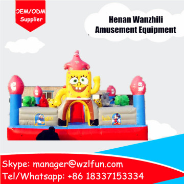 Inflatable castle amusement park bouncy castle