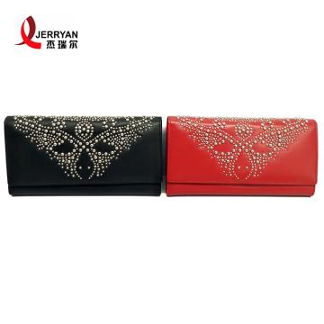 Pemegang Kartu Ramping Wanita Dompet Flap Tertipis