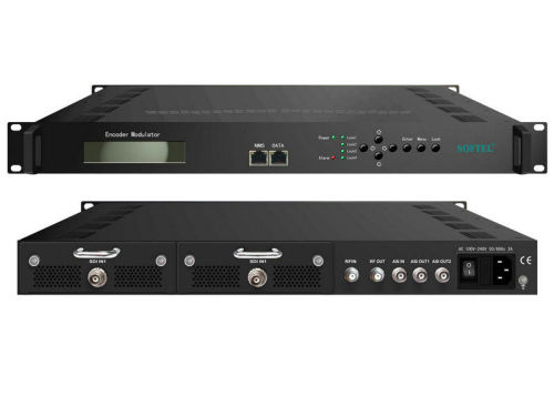 1u Rack English Remote Control Digital Tv Headend For Avc H.264 Hd ...