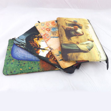Digital print cosmetic bag