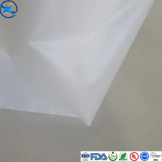 Eco-friendly Soft Matte Transluscent PLA Stretch Films