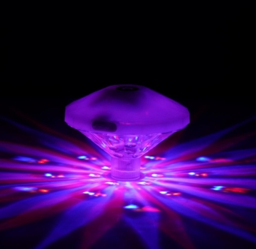Rechargeable Floating Pool Lights with 8 Lighting Modes - RGB Color Changing