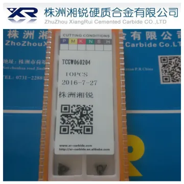 PCD tipped insert TCGW060204