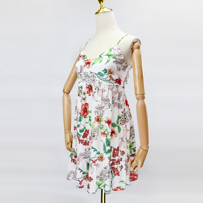 Halter Floral Dress