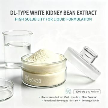 Extracto de frijol blanco tipo DL 8000u/g