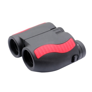 Compact 10x25 Fully Rubber Armored Binoculars for Kids - Improved Optics