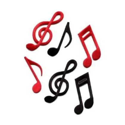 Pretty Cute Accordion Music Embroidered Patch