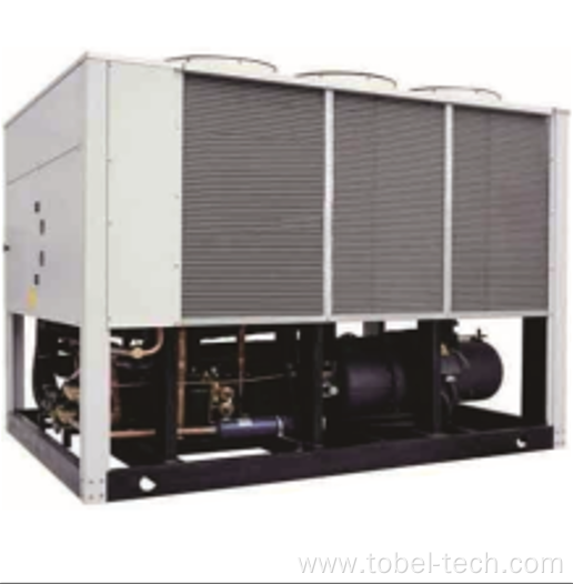 Industrial Double Compressor Air Cooled Screw Water Chiller