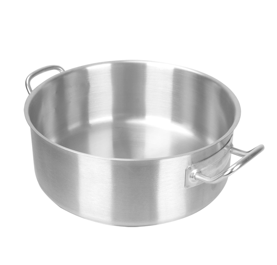 Large capacity stainless steel sauce pot