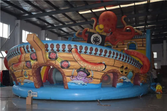 Funny kids inflatable amusement park jumping castle combo inflatable bouncer