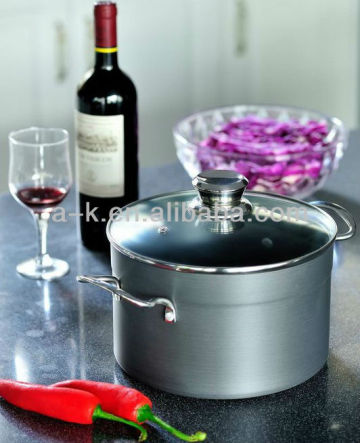 Hard Anodized Aluminum Cooking Pot/Cookware