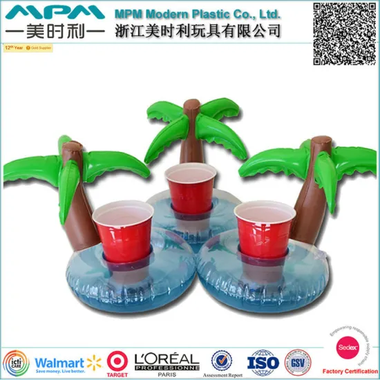 hot sale inflatable can tray for promotional, inflatable cup holder