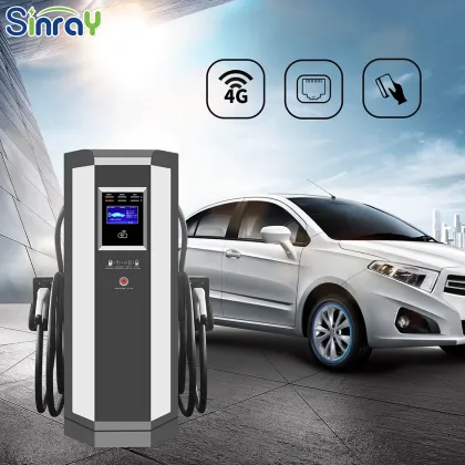 Hot Selling 120kw Floor Mounted DC Commercial Electric Vehicle Charging Stations with IP54 Rating