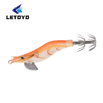 LETOYO Egi Squid Jig Shrimp - Mini Cheap Fishing Lures with Umbrella Hook