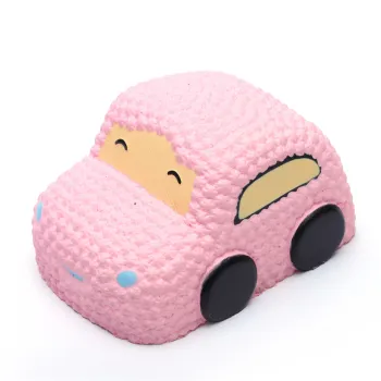 Car Shape Cake Stress Ball - Slow Rising Food Toy