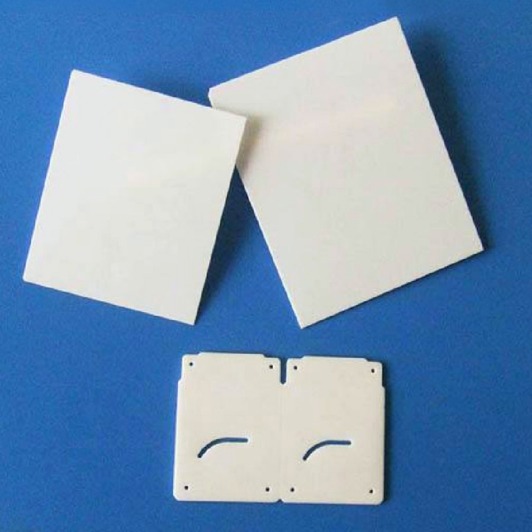 Laser cutting alumina ceramic plate