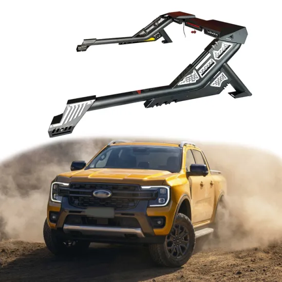 4x4 Accessories Steel Sport Roll Bar for Ford Ranger, F150 Raptor, T7, T8, T9 (2019+)