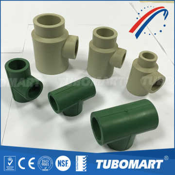 High Pressure pn20 3 way ppr equal tee union for hot and cold water