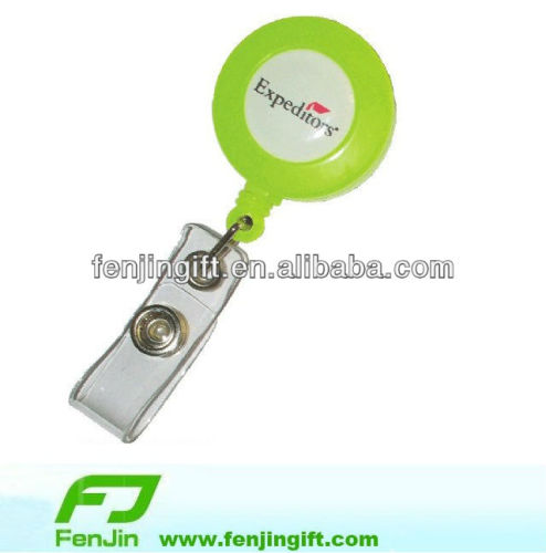 retractable yoyo id badge reel