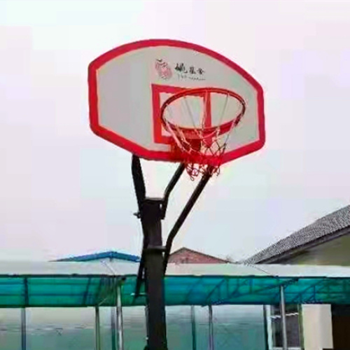 Adjustable Indoor Basketball Backstop