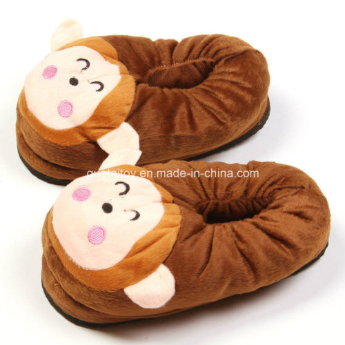 New Fashion Colorful Plush Animal Shoes with New Materials (GT-09758)