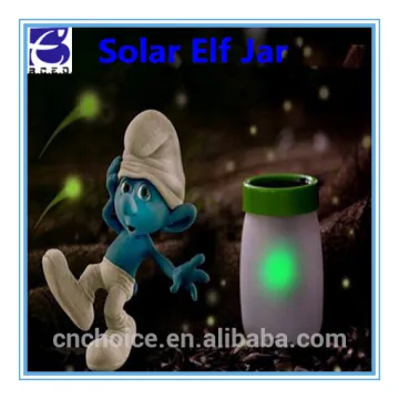 solar elf jar light led decoration light solar jar light solar jar