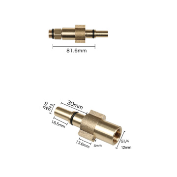 Hochdruck -Waschmaschine Adapterdüsenautos Sprühpistole