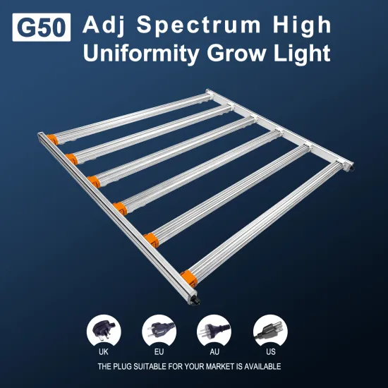 G50 Adjustable Spectrum Plant Grow Light with Quick Installation