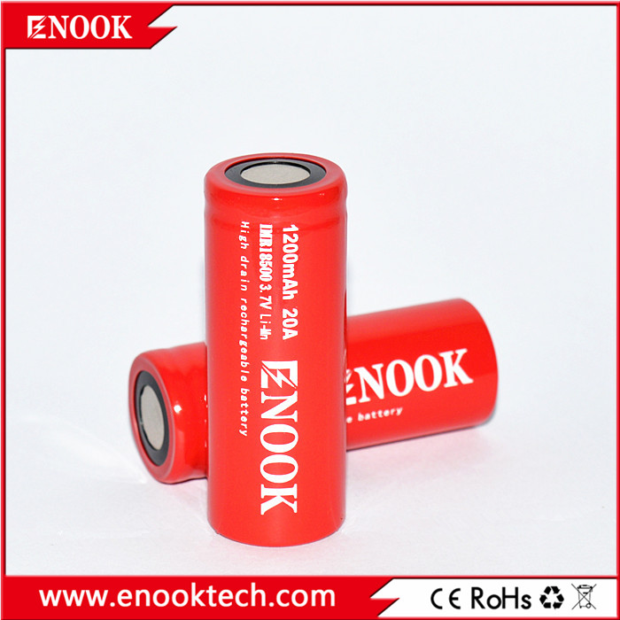 enook 18500 1200mah 20a 5