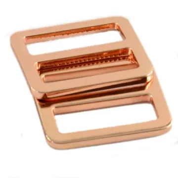 Adjustable Metal Tri Glide Slider 25mm 38mm Metal Slide Buckle for Handbag