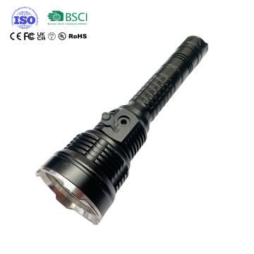 Super Bright 2000Lm Zoom Flashlight: A Powerful IP56 Torch Light with Type-C Charging and Long Range LED Technology