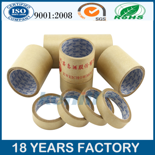 Kraft Gummed Paper Tape, Self-Adhesive Kraft Tape, High Quality and Cheap Price Made in China