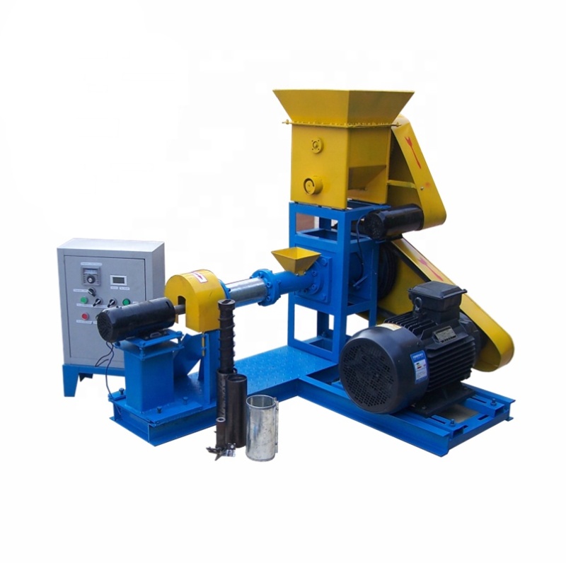 Easy Operating Aquatic Pet Food Pellet Puffing Machine