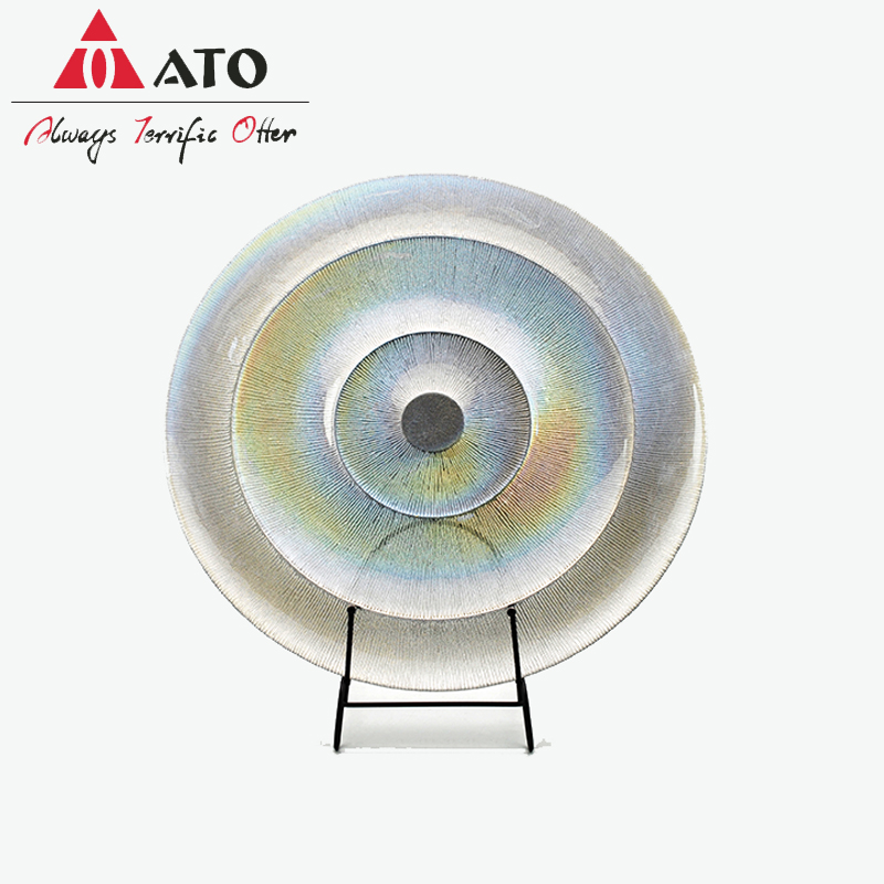 Ato Hotel Kitchen Glass Charger Plate