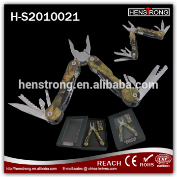 YangJiang Factory Outdoor Camo Multi-Function Pliers Tool Kit