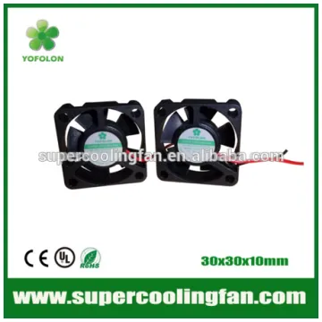 hard drive application 5V dc mini fans 30x30x10mm