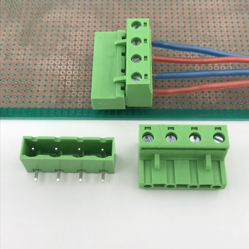 4 ways 7.62 pitch pluggable terminal block