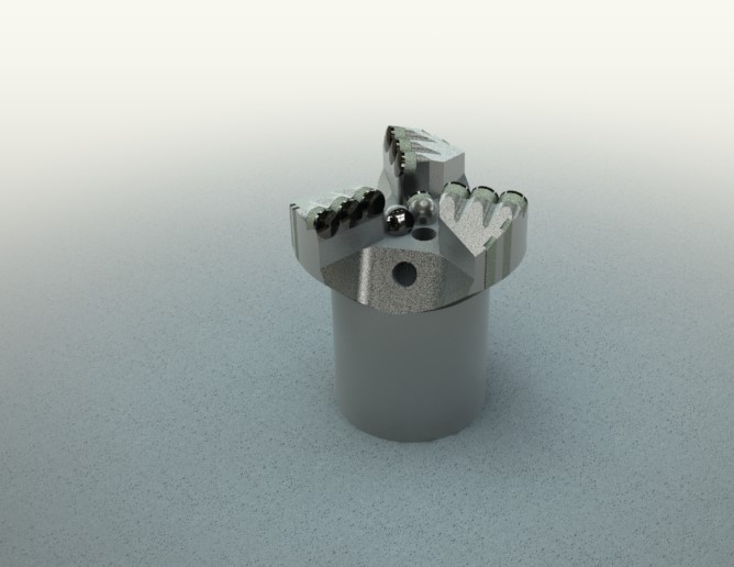 Fig. 1 Product image of the coreless bit.
