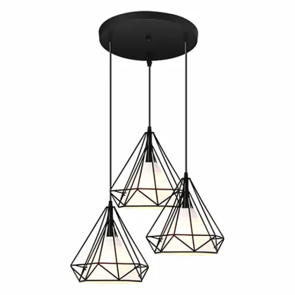 Rustic Wrought Iron Chandeliers for Nordic Restaurant, Cafe, Bar, and Kitchen