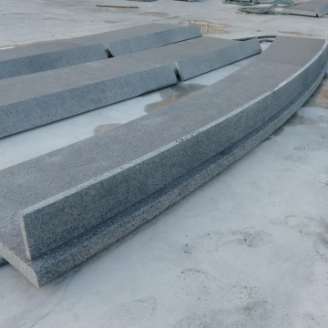 Samistone G684 ακανόνιστη καμπύλη μαύρη γκρίζα γρανίτη πέτρες - φθηνή τιμή για έργα